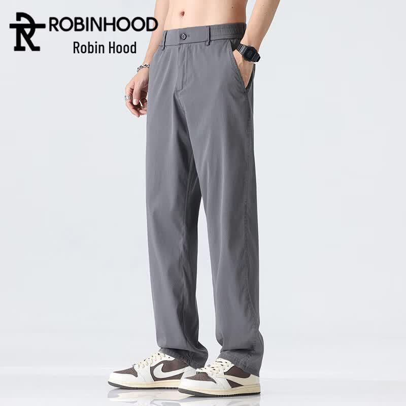 ROBINHOOD Men s Summer Lightweight Straight-Leg Outdoor Casual Pants 5XL