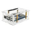 Clear Acrylic Protective Case For PI 4A Components Enhances Cooling And Visibility Durability