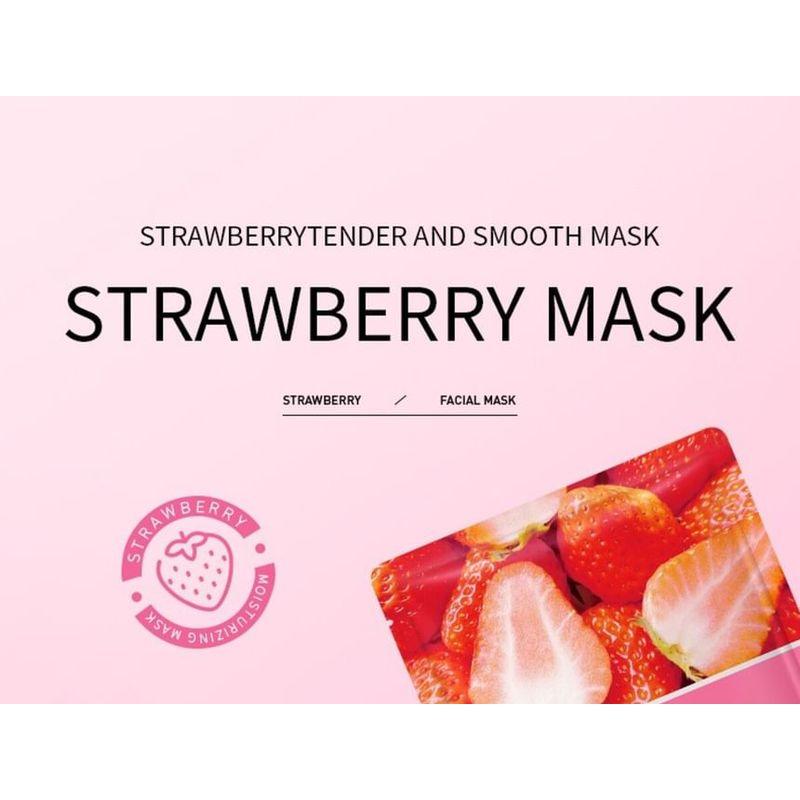 BIOAQUA - Strawberry Tender Smooth Facial Mask