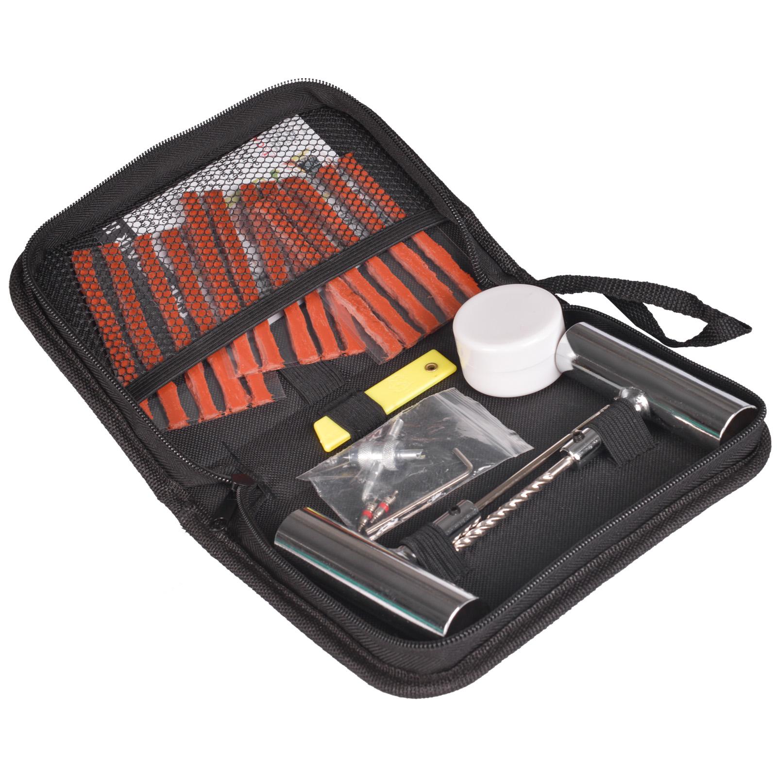 

24/46/62 комплекта быстрой первой помощи тканевая сумка инструмент для ремонта шин автомобиль мотоцикл электромобиль вакуумный комплект для ремонта шин