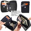 Porter Yoshida Bag Lift 822-16107 Bifold Wallet (Black, Size 10)