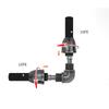 20 Pieces Durability Irrigation Elbow Connectors Leakproof Joints forDrip Systems Quick Installation No Tools Required
