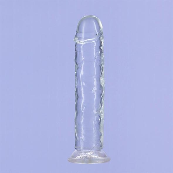 Dildo - Addiction Crystal Addiction Vertical Dildo 18 cm