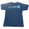 Hurley T Shirt Mens Size Medium Blue Dotted Y2K Surf Skate Crew Neck Tee
