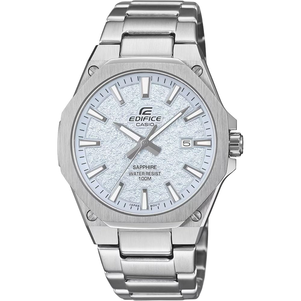 Мужские аналоговые кварцевые часы Casio с браслетом из нержавеющей стали EFR-S108DE-2AVUEF