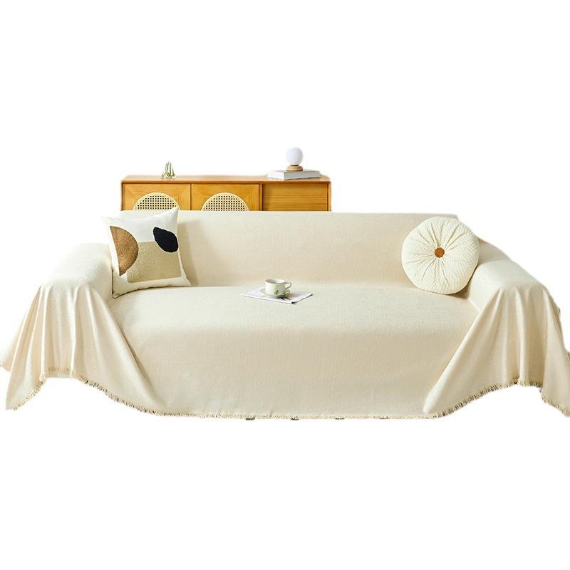 High Sense Chenille Sofa Handtuch Bezug Stoff Four Seasons Universal Sofa Kissenbezug Universal All-Inclusive Bezug Decke