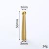 Brass Hook Brushed Robe Decoration Hook Wall Hanging Bathroom Kitchen Accessories Brass Clothes Rack Door Hooks Wholesale
