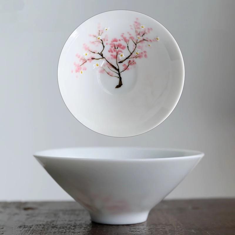 Japanese Style Ceramic Wine Sets Handmade Flower Sake Cup Wine Bottle Sakura Teacups Home Bar Barware Supplies Gifts 2025 New