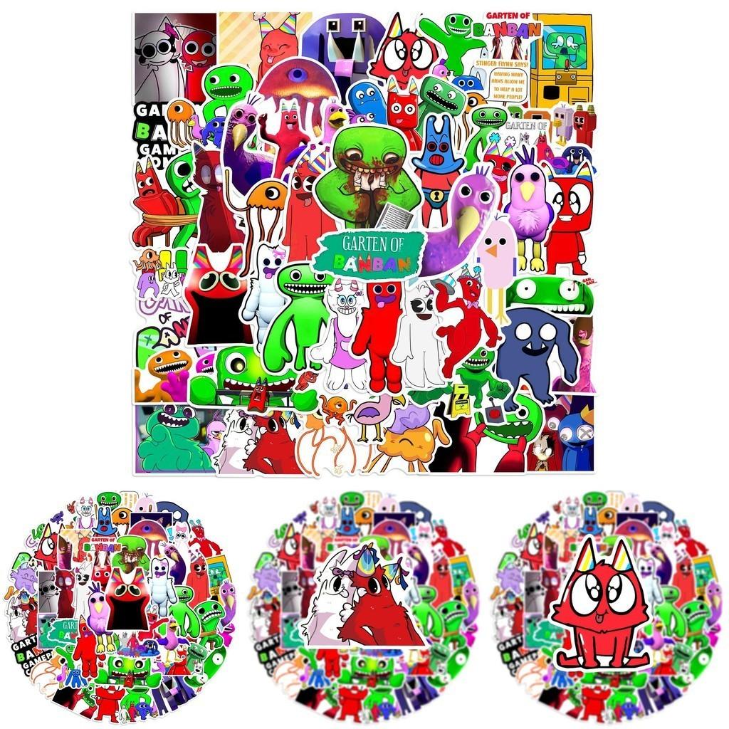 50pcs Garten Of Banban Stickers Waterproof Reusable Decor Laptop Graffiti Gift