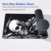Black White Skull Gaming Mouse Pad Large Mousepad XXL Table Mat Anti-slip Keyboard Accessories Office Laptop Desk Mats Gamer Rug