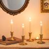Gouden Taper Kandelaars, Kandelaars, Metalen Kaarsenhouders voor Bruiloft Tafeldecoraties Kerstmis Verjaardagsfeest Vakantie