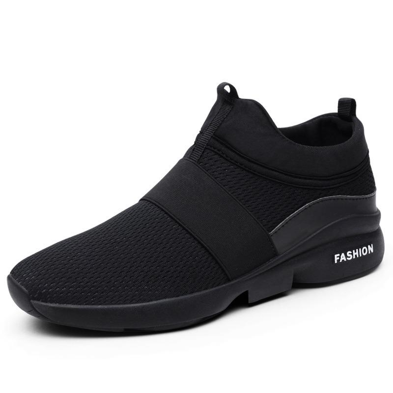 Men Sneakers Mesh Casual Shoes New Fashion Outdoor Comfortable Loafers Lightweight Walking Shoes Slip-On Men Shoes Plus Size 49