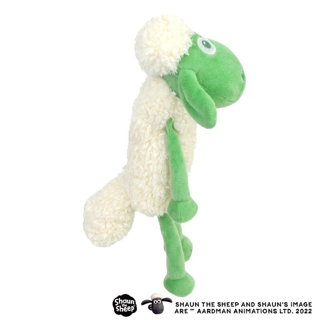 Shaun the Sheep Plush Toy 25cm Limited Edition Color 15th Anniversary [NICI] Green/Glitter