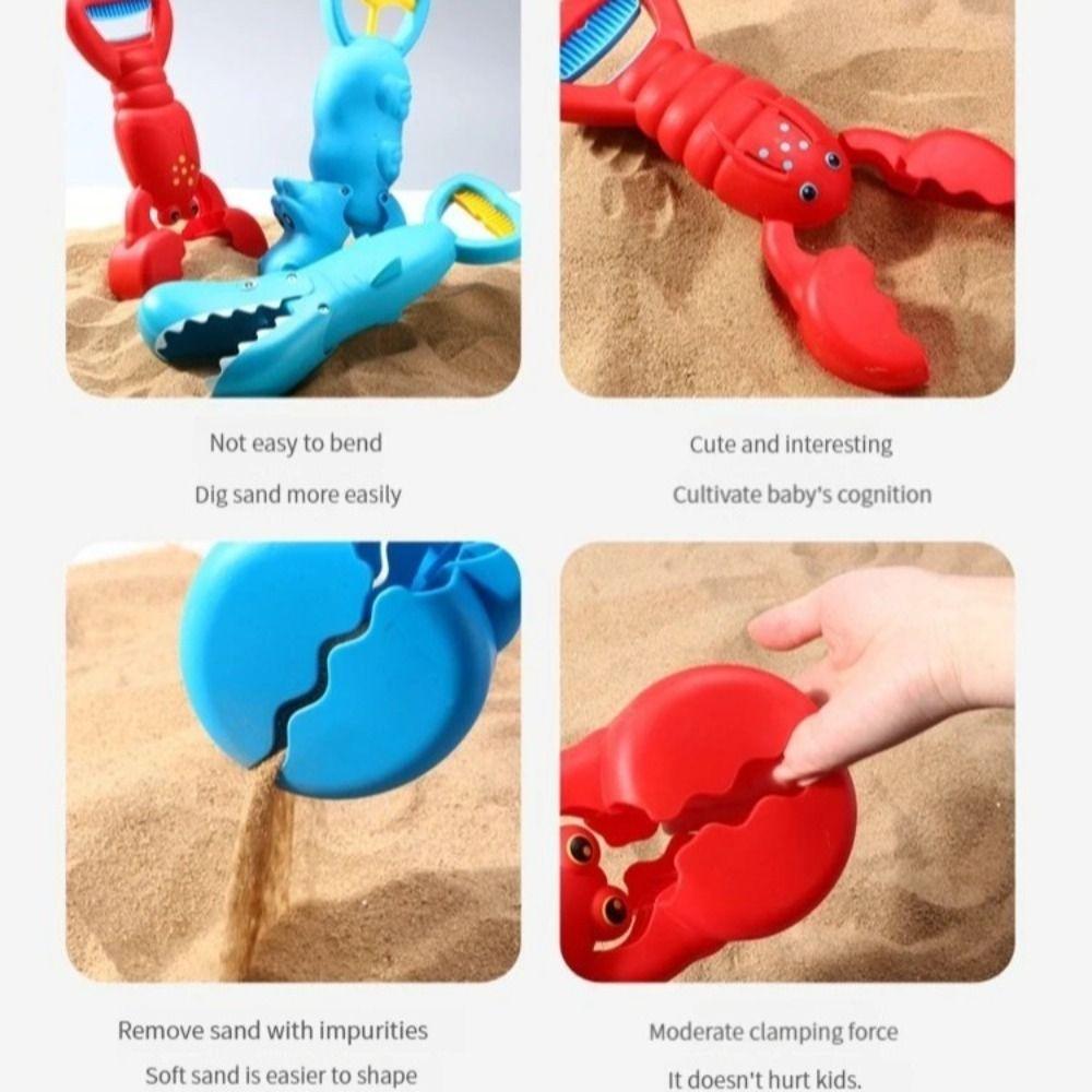 Educational Sand Grabber Toys Cartoon Animal Beach Play Toys Children Kids
