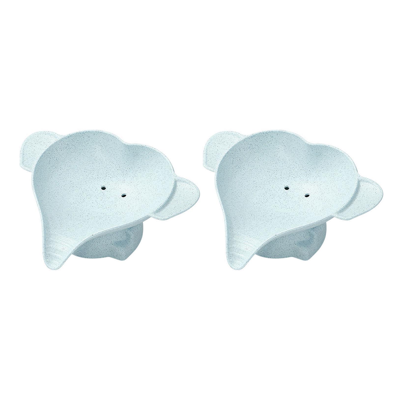 

Мыльница в виде маленького слона, мыльница из ПП-пшеничной соломы для мытья рук детей, мыльница 2 шт.