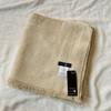 Used Takashimaya 100% Cashmere Stole, Made in Japan, Planned and Developed Product, Beige Brown