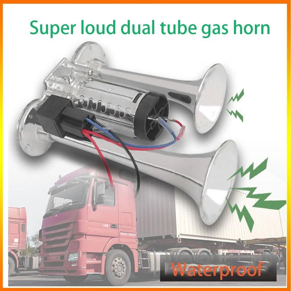 Dual Trumpets Car Horn 120DB Super Loud Horn Bus Horn Air Horn Motorcycle