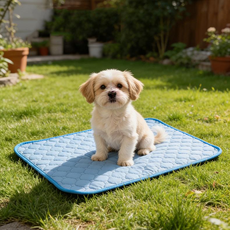 Multi-size Washable Pet Urine Mat, Anti-slip Waterproof Cooling Pad for Cats & Dogs
