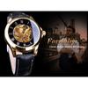 Forsining Men Fashion and Leisure Hollow Automatic Mechanical Watch