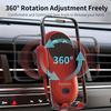 30W Car Wireless Charger Auto Mount Phone Holder Sucker Support For iPhone 14 13 Pro Max Samsung Xiaomi Redmi Infrared Induction