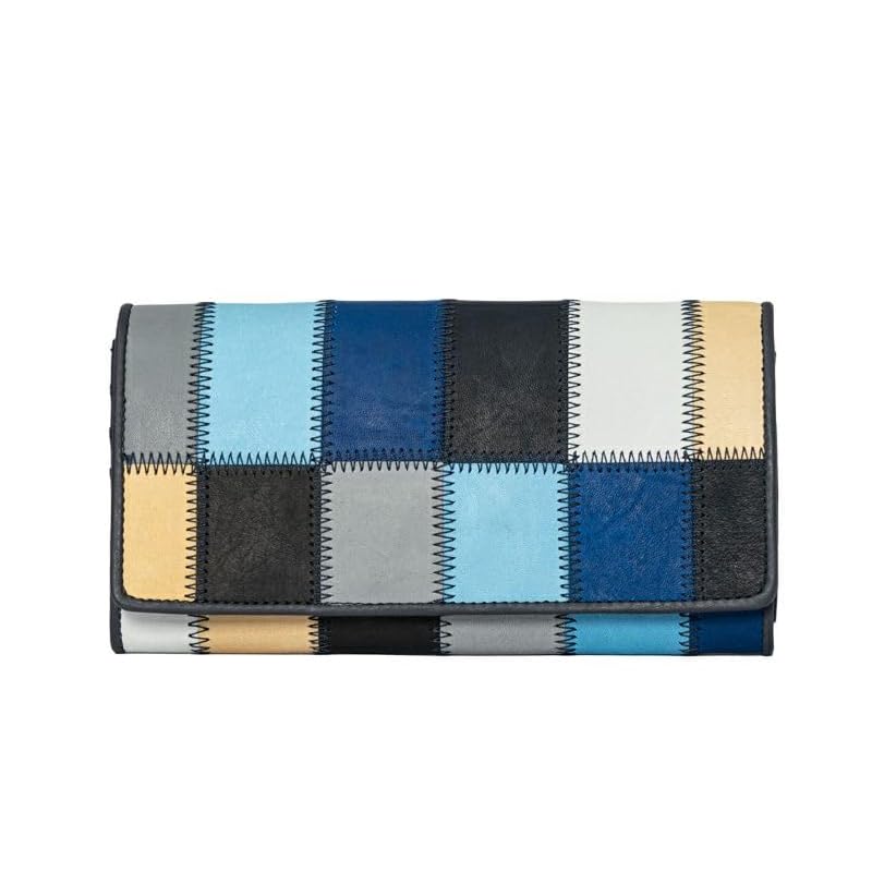 

[Tryon] official Manufactured by a baseball glove manufacturer flap type long wallet multi color genuine leather bifold long wallet large capacity
