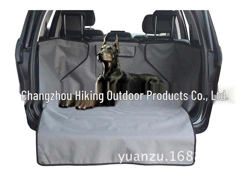 Single-Layer Waterproof Dog Car Mat: Fully Enclosed, Dustproof Rear Trunk Mat