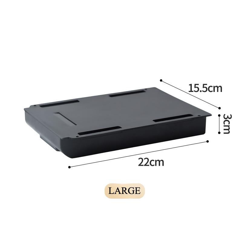 Hidden Drawer Storage Box Punch Free Desk Pencil Box Paste Small Drawer Office Debris Storage Box