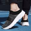 Women's Sandals Backless Walking Sneakers Summer Couple Slip On Mule Socks Shoes Closed Toe Slippers Men Clogs Over Sized