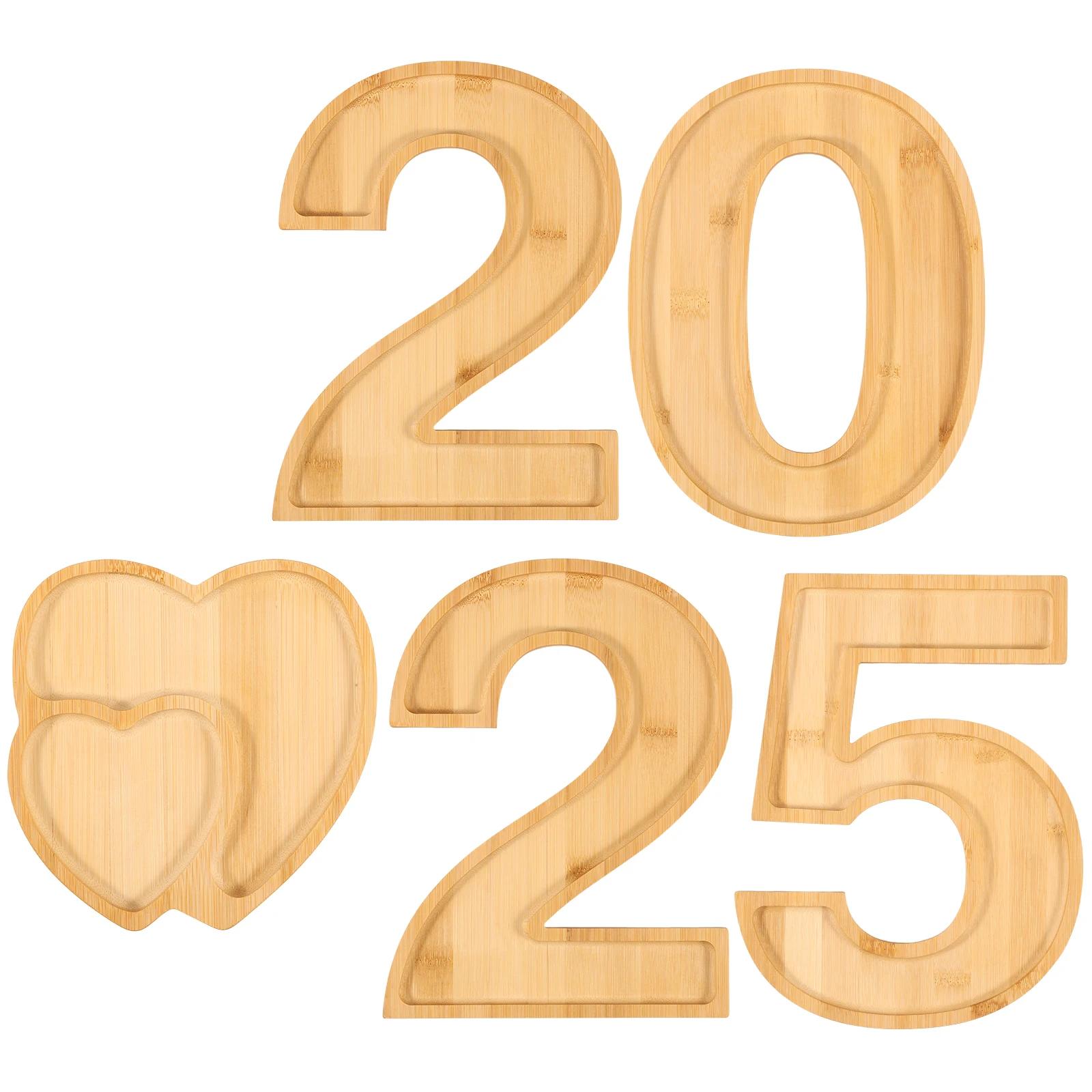 

Charcuterie Boards Fillable Number Boxes Wood Charcuterie Board Number Serving Tray Charcuterie Display Tray for Desserts Fruits