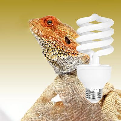 UVB Reptile Lamp 13W 26W UVB Rays Energy Heating Light Calcium-enriched Bulb Heating Lamps Turtle Lizard Snake