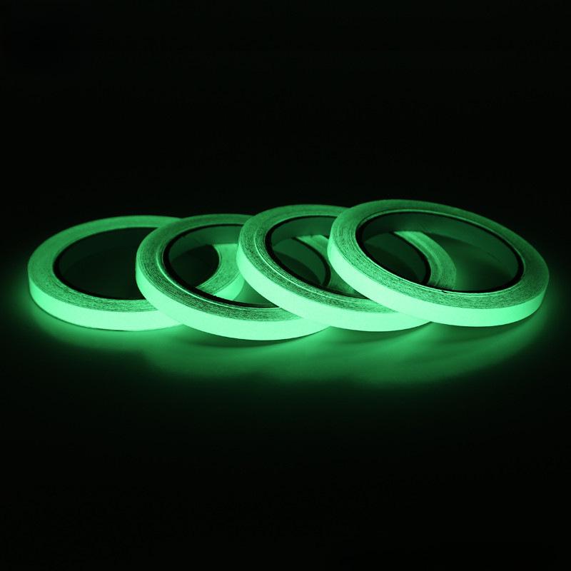 Self-Luminous Fluorescent Tape - 1 Meter Luminescent Warning Strip