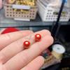 Kaiserlicher Sand Ohrstecker für Damen: Einfache, vielseitige und exquisite Modeaccessoires.
