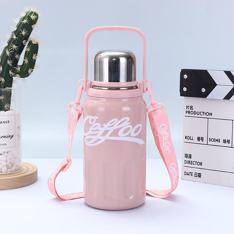 Large Capacity Thermal Insulation Pot 316 Stainless Steel Thermos Cup Outdoor Portable Mountaineering Portable Water Cup