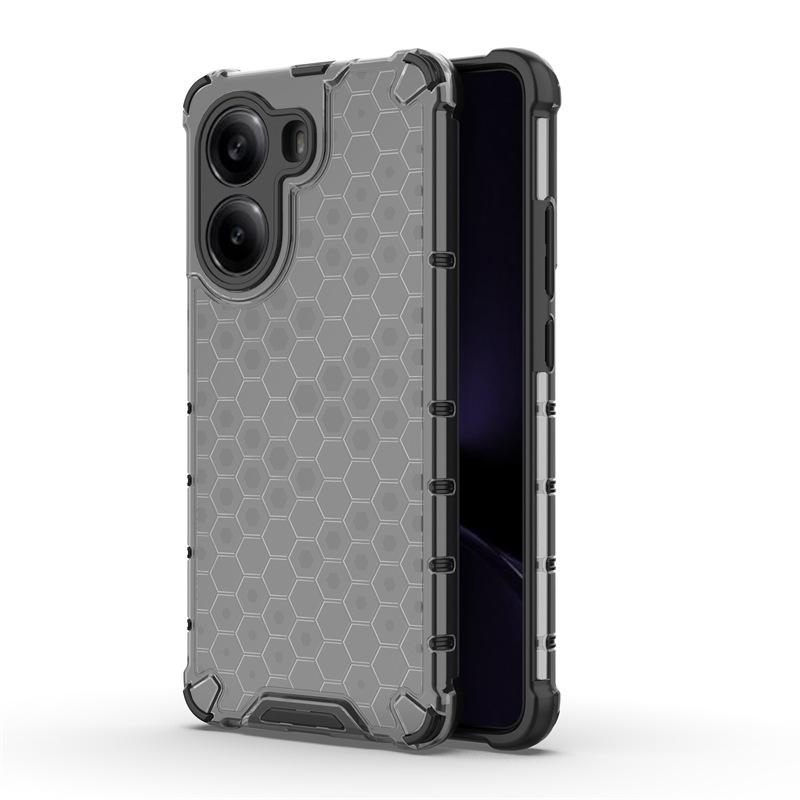 Applicable to Xiaomi POCO X7Pro Honeycomb mobile phone case Xiaomi POCO X7 anti-drop POCO X5 protective case