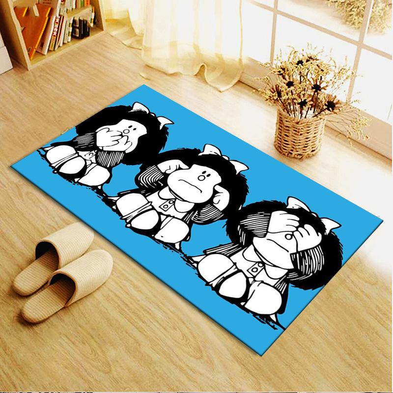 Mafalda Carpet Rug for Living Room Bedroom Home Sofa Decoration,Kids play Non-slip Floor Mat