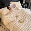 Coperta Letto Morbida Calda Spessa in Pelo di Coniglio Coperta da Divano Comoda Coperta per Pisolino Coperta Termica per il Tempo Libero per Casa Ufficio