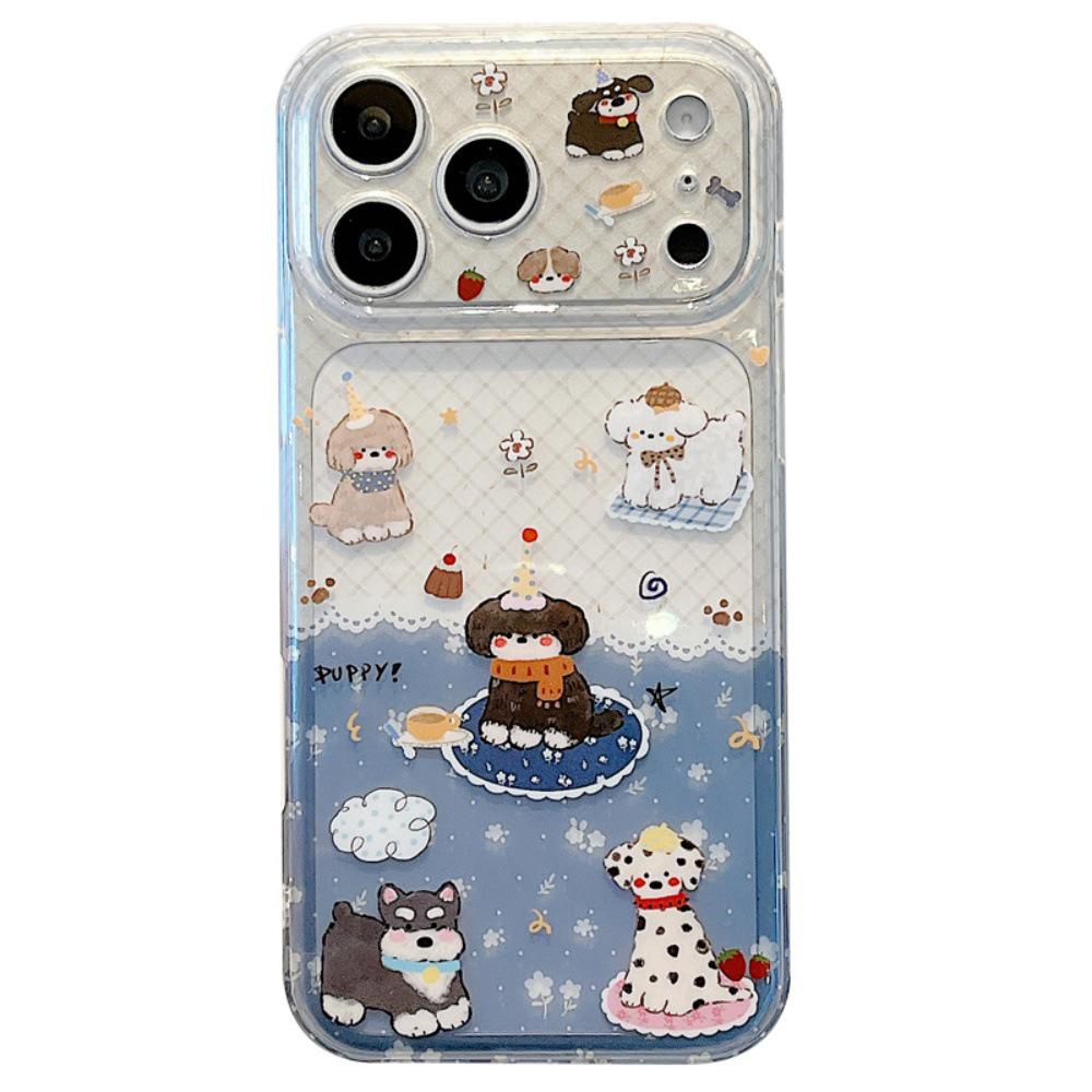 

Adorable Cartoon Dog iPhone 15-17 Pro Max Case for Women 13