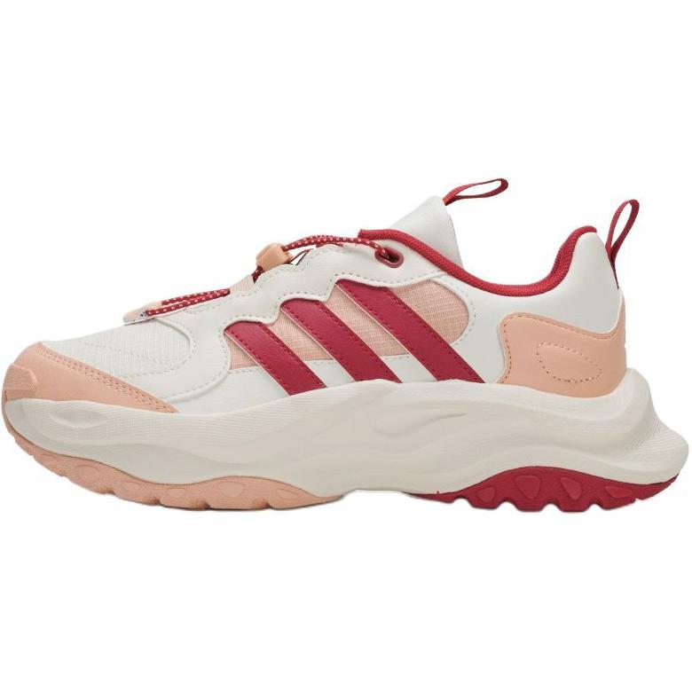 

new Adidas Anti Slip Wear Resistant Low Top Kids Lifestyle Shoes White/Pink Kids 38