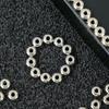 100pcs/set Wholesale Stainless Steel Crafts Spacer Beads Bracelet Components DIY Tool Jewelry Making
