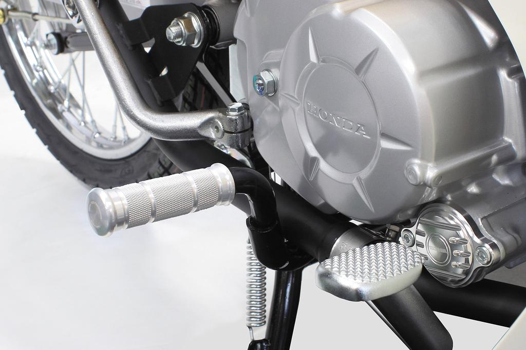 Special Parts Takekawa 06-13-0072 Aluminum Step Bar Kit, Silver, Super Cub 50/50 Pro/110/110 Pro