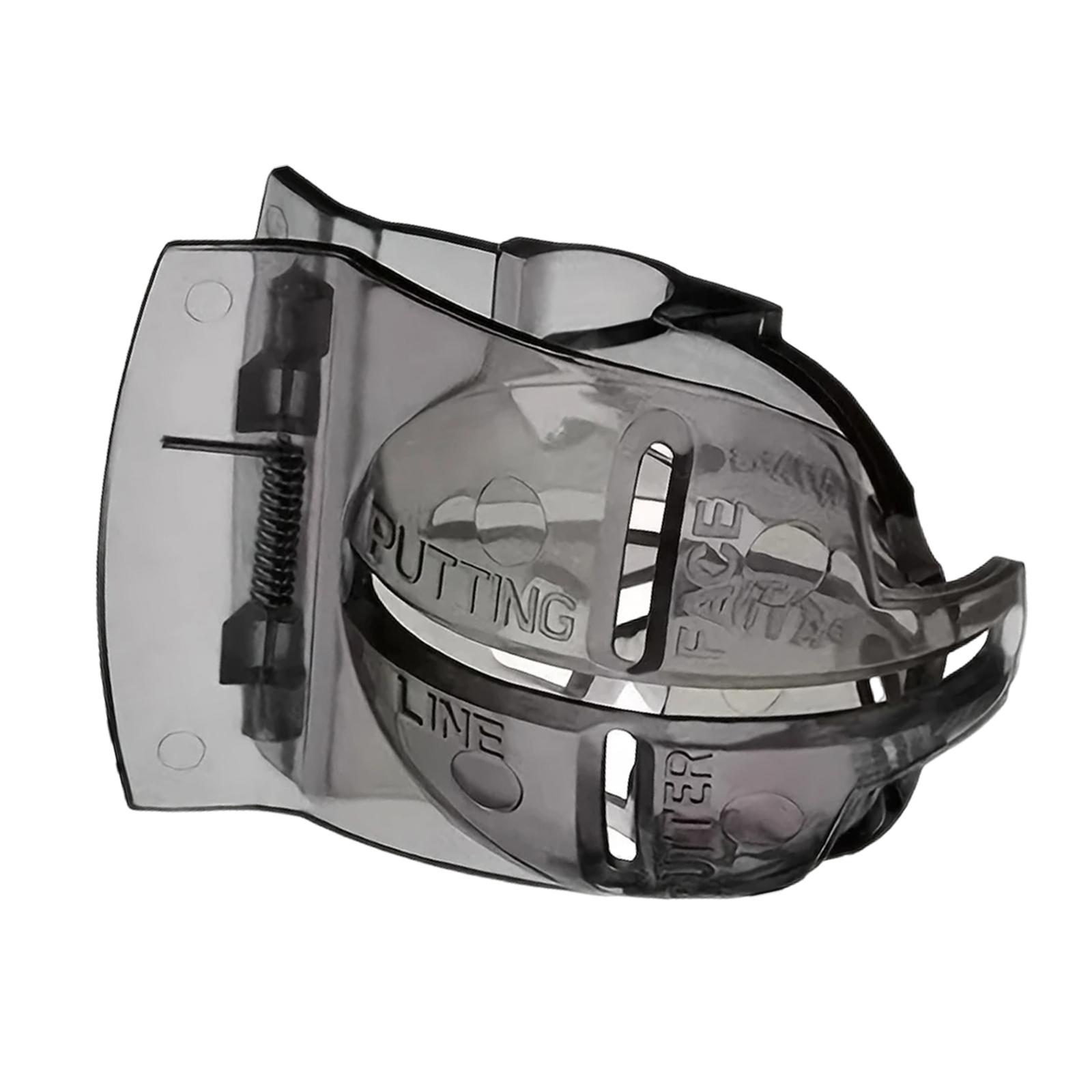 

Клипса для разметки линии на мяче для гольфа Шаблон для разметки Маркер для выравнивания Инструмент для выравнивания Маркеры для мяча для гольфа Инструмент для выравнивания мяча для гольфа чёрный