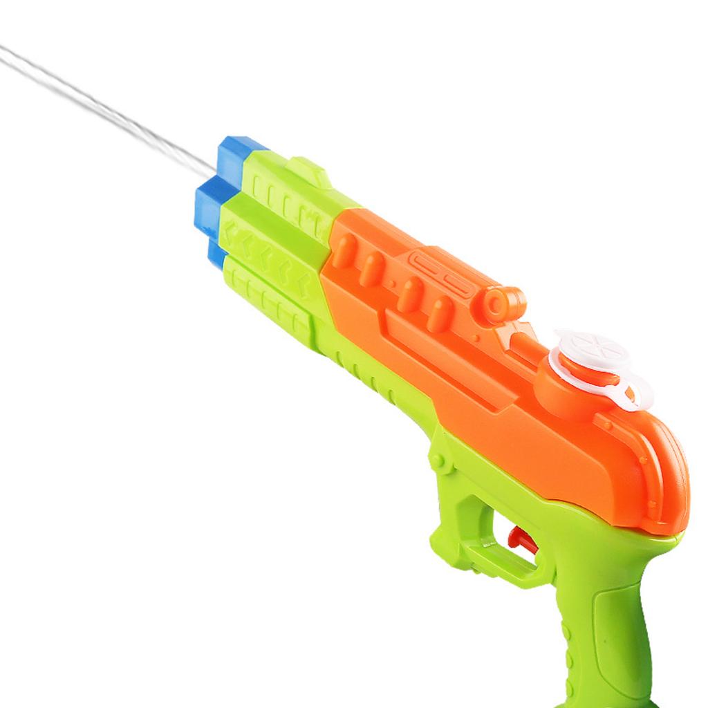 Kids Single Barrel Water Gun Summer Outdoor Splash Toy Lightweight Durable Plastic Construction Easy To Use Handle for Water Play