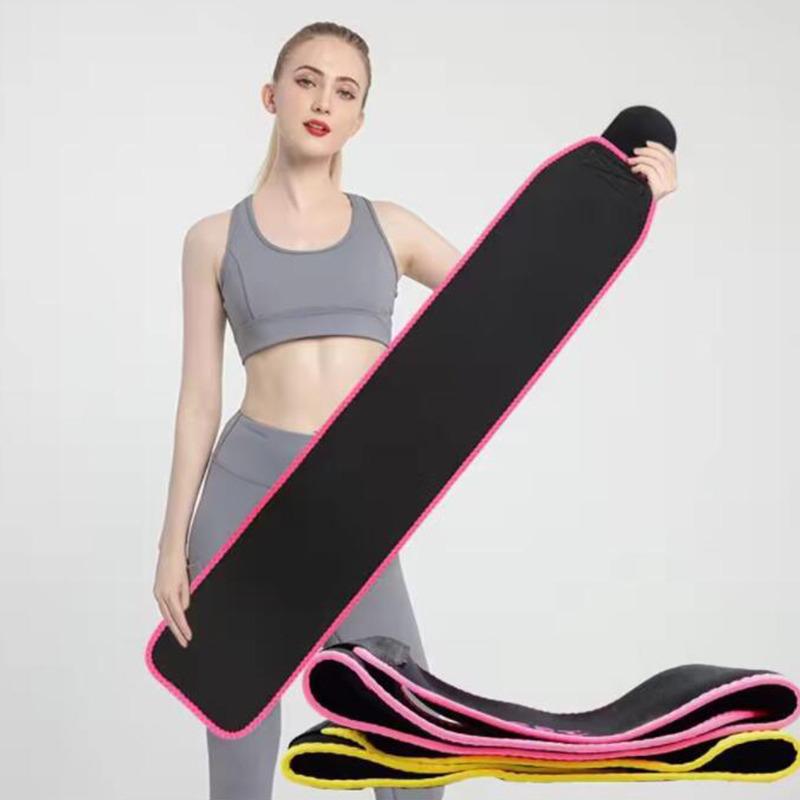 Women Slimming Belt Fitness Corset Waist Support Adjustable Sweat Waist Trainer Body Shaper Lumbar Belt With Pockets