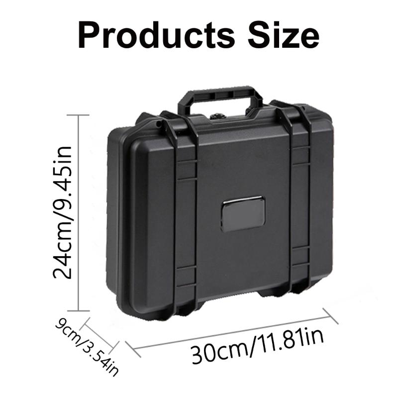 Waterproof and Dustproof Protective Case for Drones, Impact Resistant Material with Customized Compartments