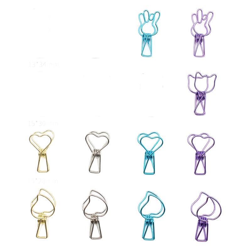 Creative Outdoor Cartoon Light Strip Clips - Metal-Plated Small Fish Shaped Pegs