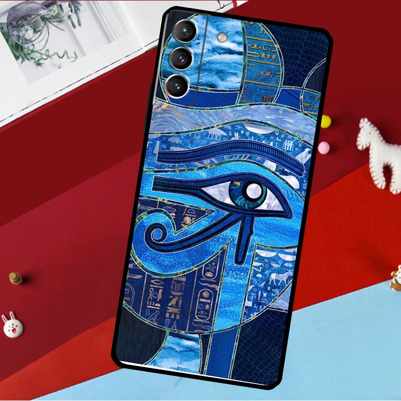 Egyptian Eye of Horus Art Funda For Samsung Galaxy S26 S25 S24 S22 S23 Ultra Plus S20 S21 FE S9 S10 S25 FE Phone Case