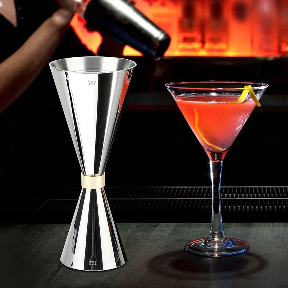 Cone Shape Wine Measuring Cup 30/60ml Spirit Measure Cup Precise Bar Accessories Tool Bartending