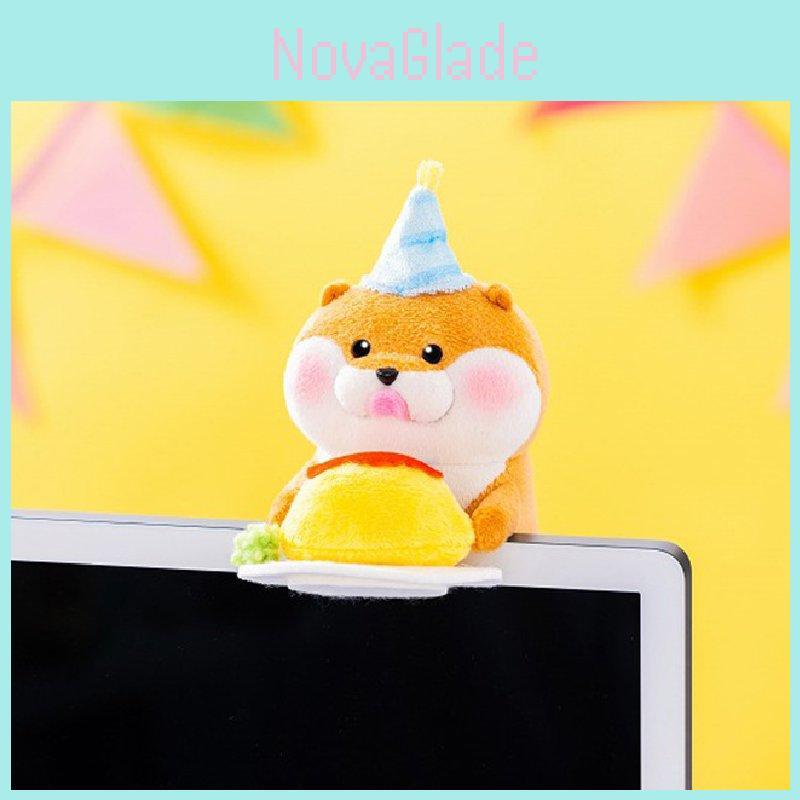 Söt Japansk Utter Gosedjur Nyckelring Födelsedagskalas Karaktär Bedårande Gåva Dekoration