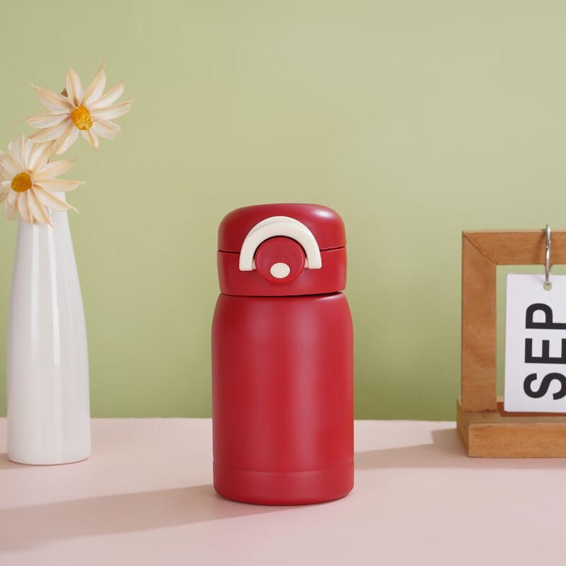 Heyu Xi 200ML Mini Pink Stainless Steel Insulated Bottle