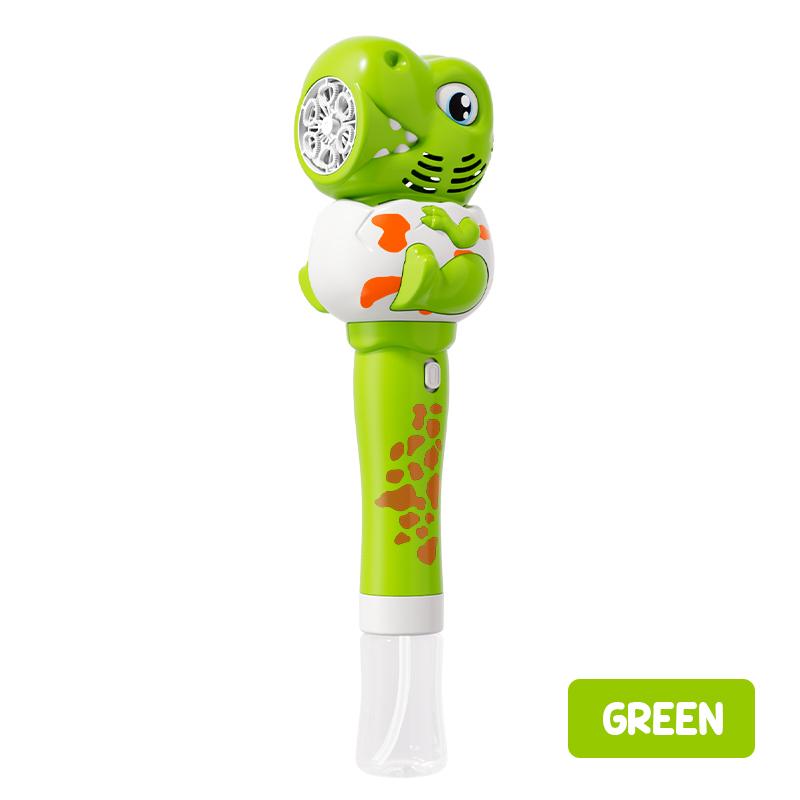 Dinosaur Handheld Bubble Machine With Led Lights Children'S Electric Bubble Gun Toys For Kids Outdoor Wedding Party Game Gifts